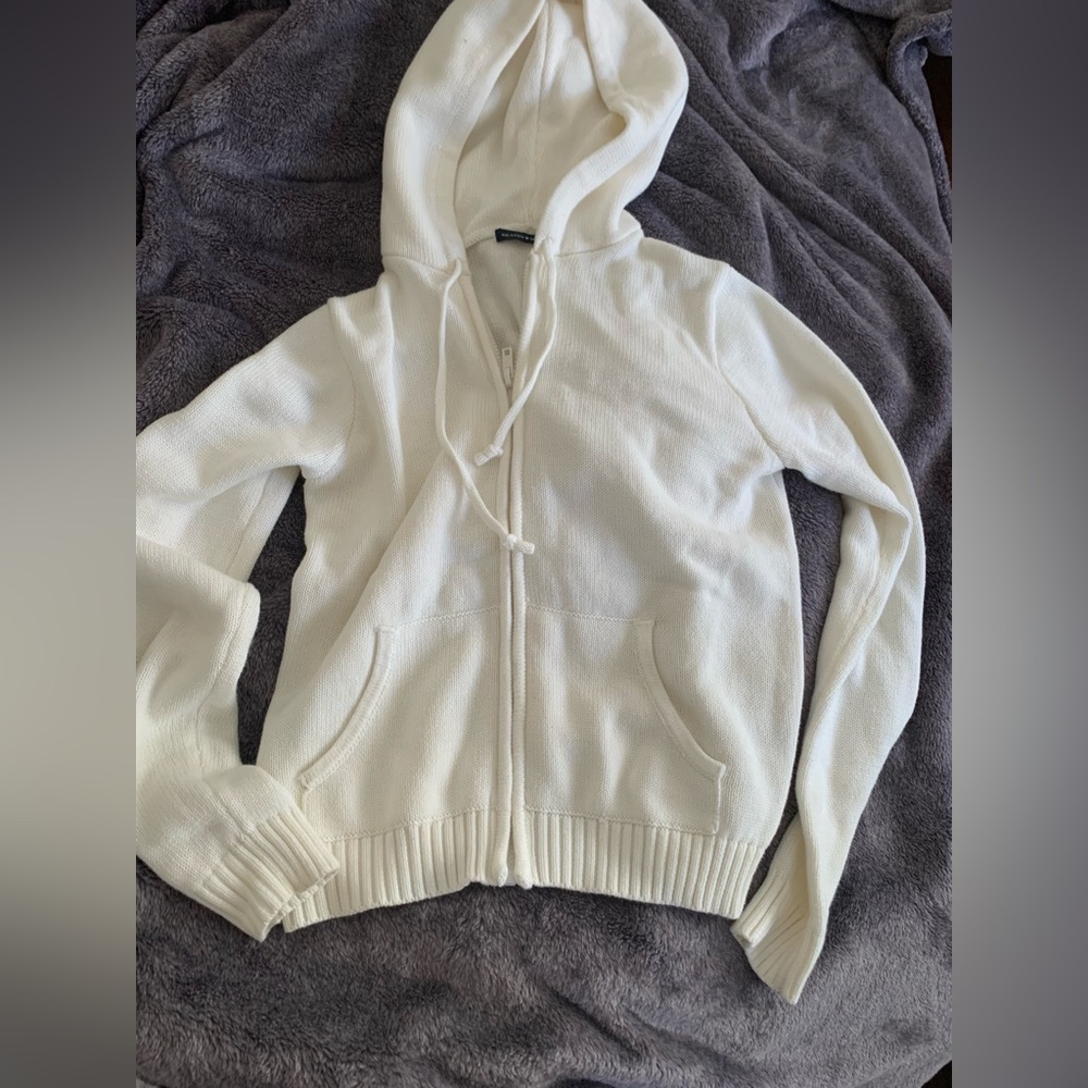 Brandy Melville knit cardigan zip up